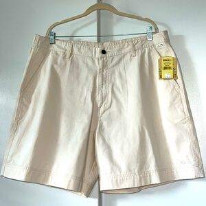 NWT Kahala Men’s flat front Cotton Short Style KIMO 11-ELAS Size 40. Color Pearl